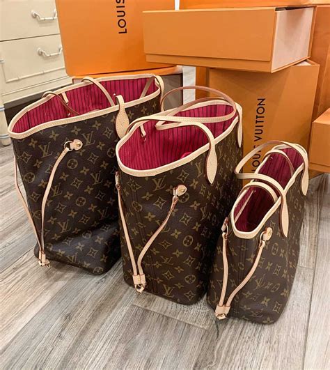 neverfull bag sizes.